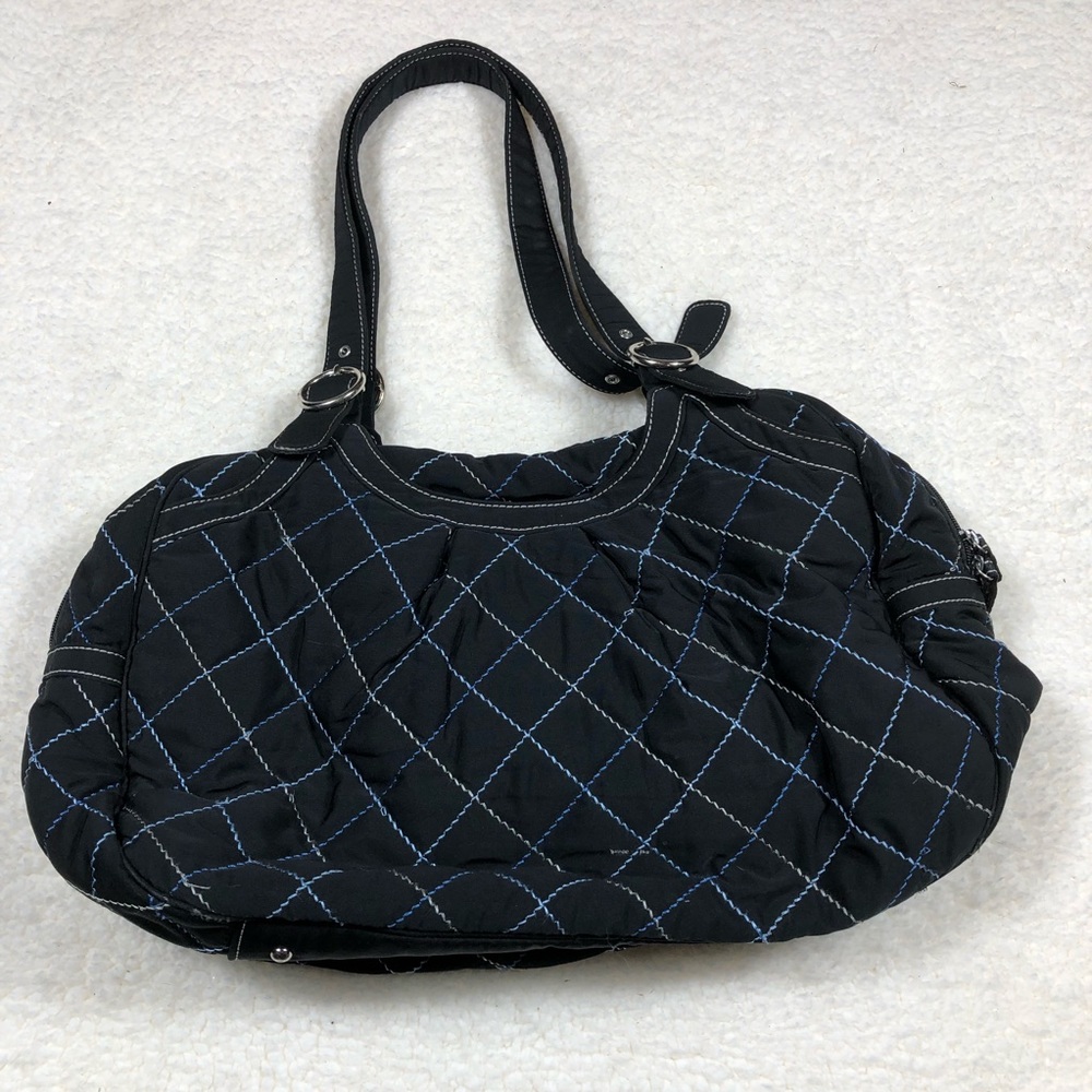 Vera Bradley Medium Black & Blue Bag